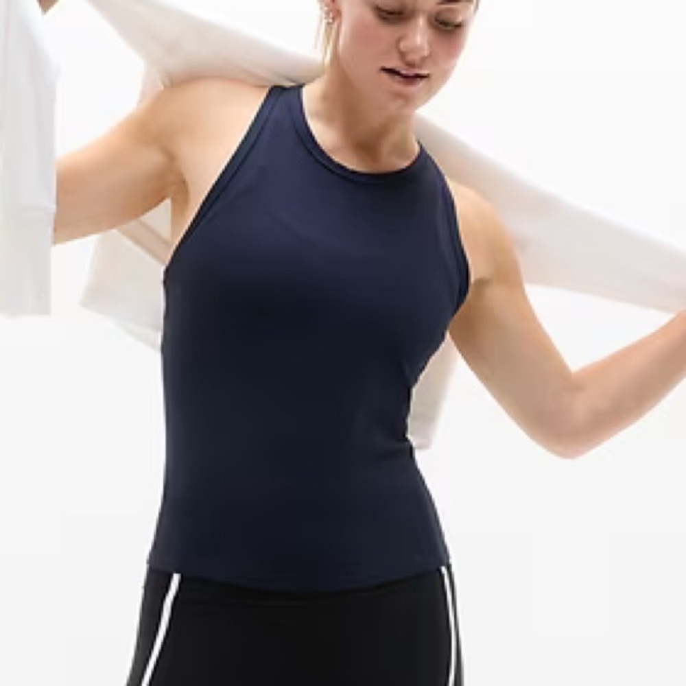 Athleta Dark Blue Inmotion Seamless Tank Top. Medium. Great condition